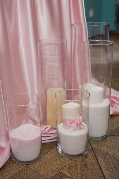 蓝色和粉红色的节日大厅设计9663。图片下载