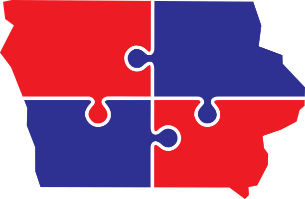 爱荷华州地图拼图图片下载