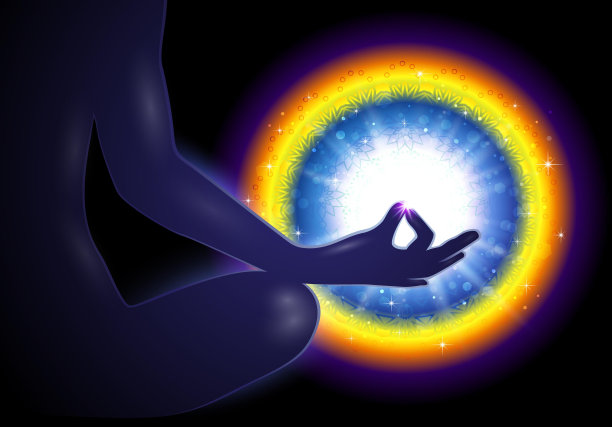 瑜伽冥想情态图片下载