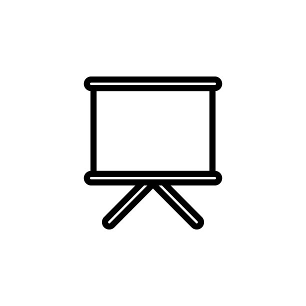 演示屏幕图标。移动概念和Web应用程序的简约图标元素。网站设计和开发、应用程序开发的细线图标图片下载