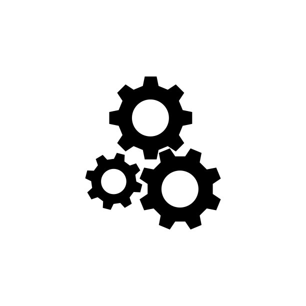 齿轮图标（适用于移动概念和Web应用程序的极简图标元素；网站、Web设计和移动应用程序的符号集合图标）图片下载