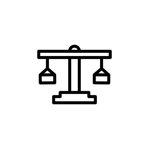 天秤座图标。移动概念和web应用程序的极简图标元素。细线图标用于网站设计和开发，应用程序开发图片下载