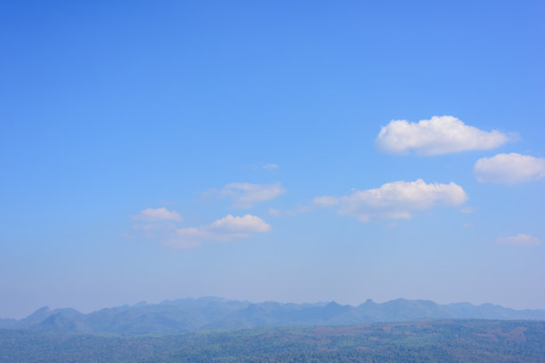 蓝天上的白云图片下载