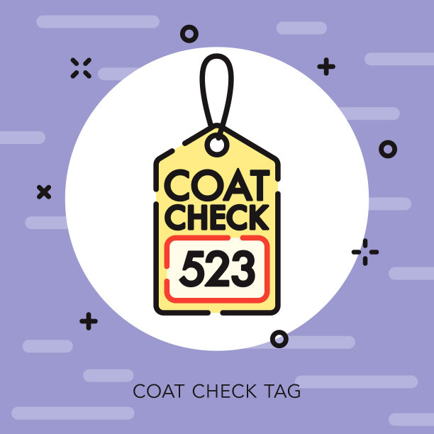 外套检查打开轮廓餐厅图标图片下载