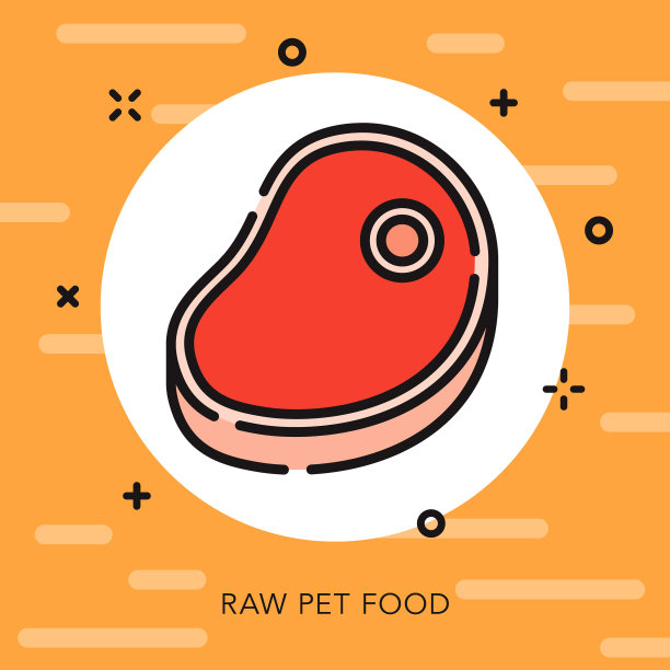 生食打开轮廓宠物用品图标图片下载