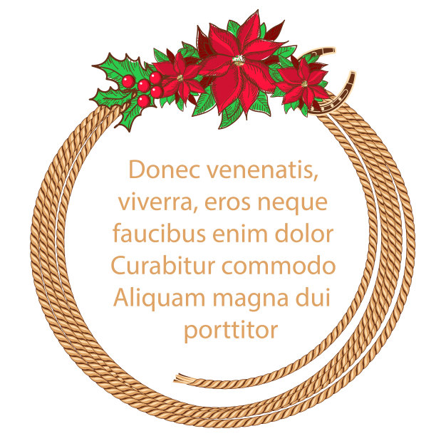 美国圣诞背景文字。图片下载