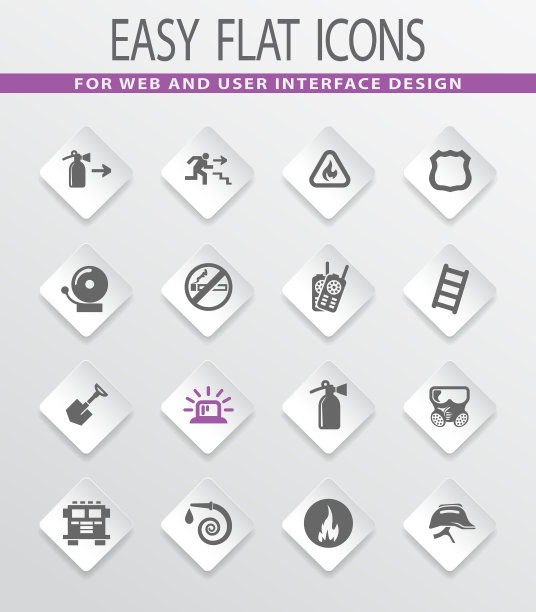 消防队员图标设置图片下载