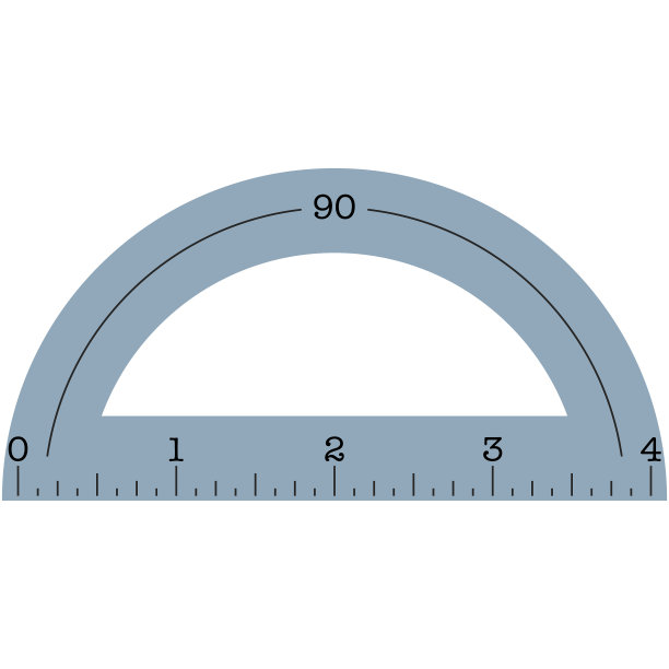 量角器插图图片下载