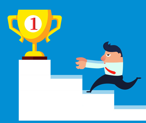 商人追逐冠军素材图片