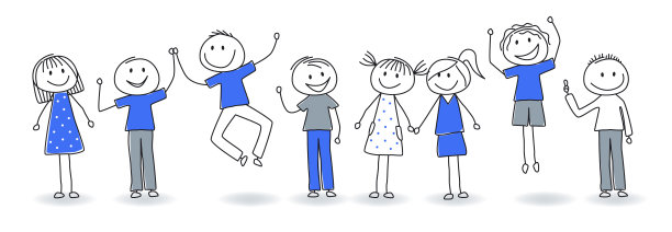 快乐的商业人士庆祝他们的成功图片下载