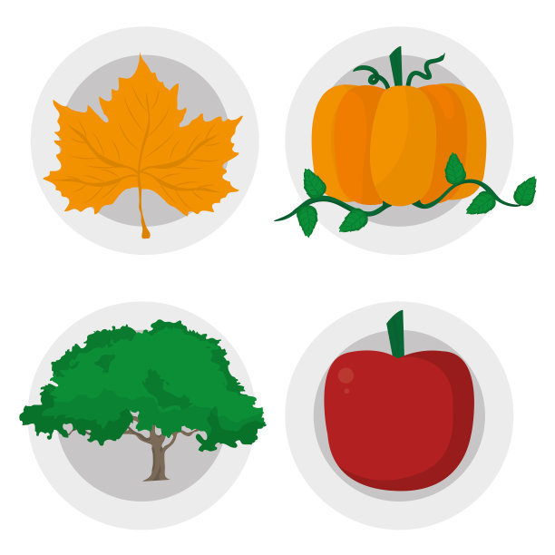 自然季节的设计图片下载