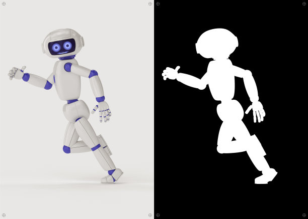 经营玩具机器人。插图图片下载