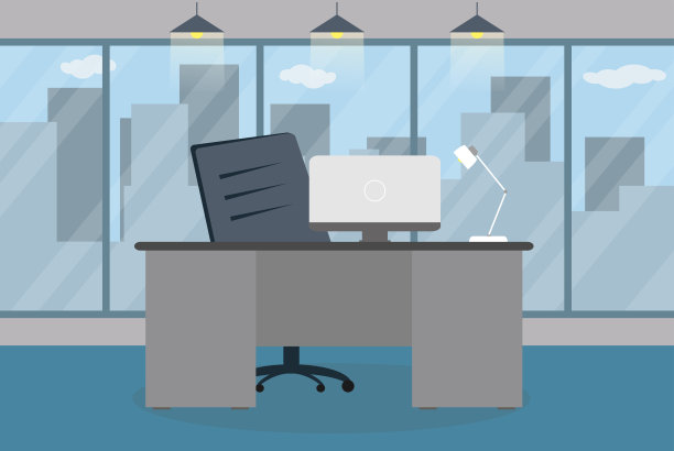 卡通现代办公,素材图片