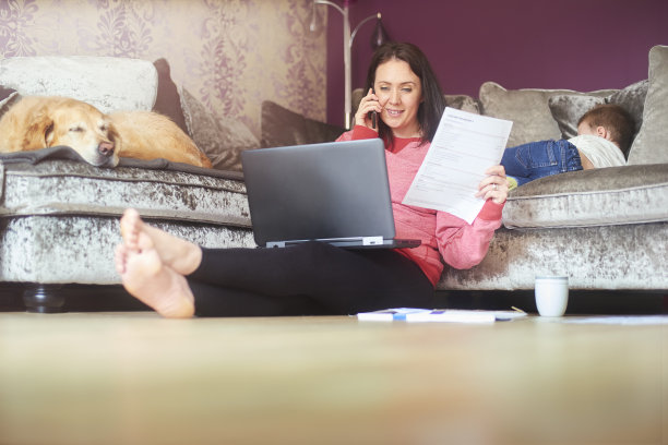 在家工作素材图片