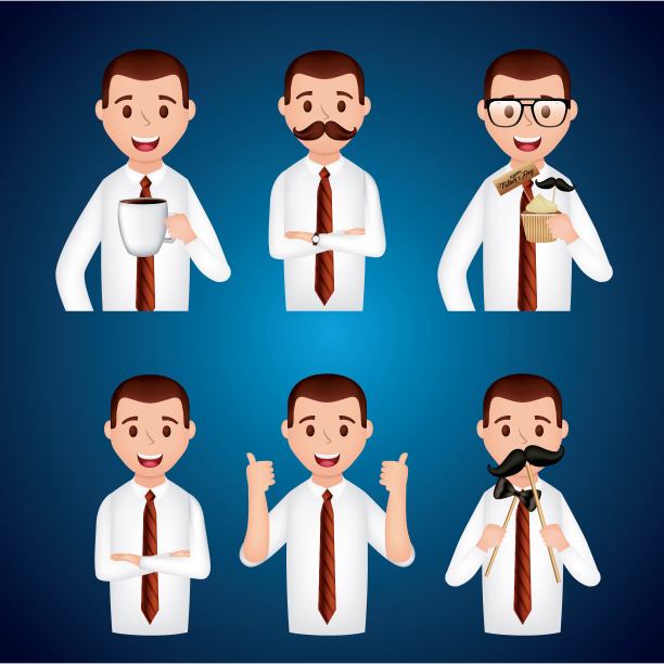 男士休闲套装套装图片下载