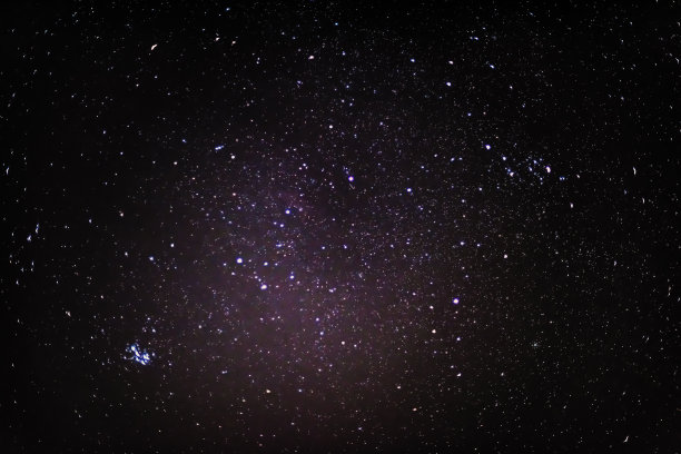 璀璨星空素材图片