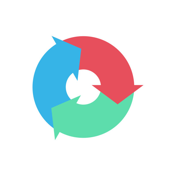 3个步骤的循环图图片下载