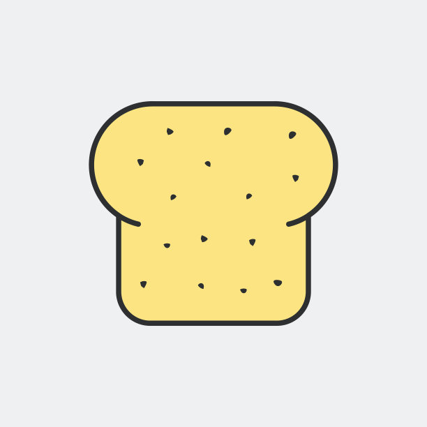 切片面包象征概念图片下载