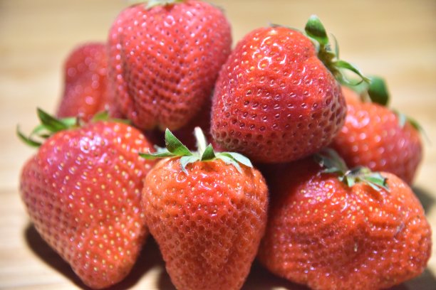 草莓特写图片下载