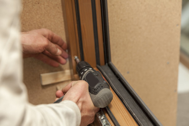 木制窗户细节图片下载