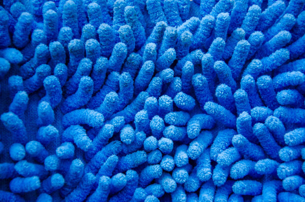 厚厚的一堆蓝色，背景地毯图片下载