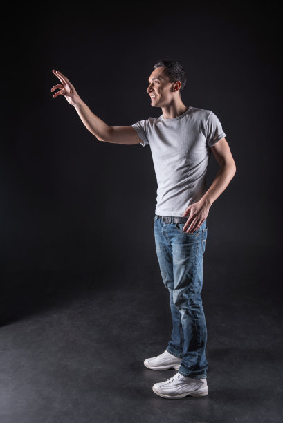 快乐积极的人微笑图片下载