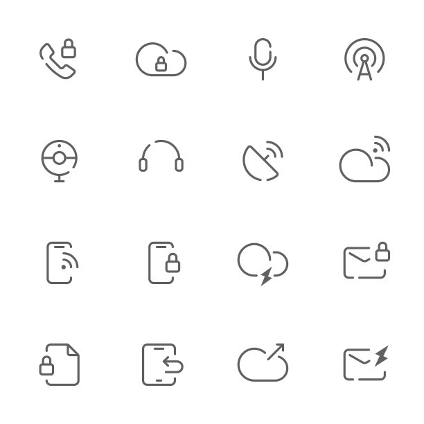 打开线路图标数字通信集3图片下载