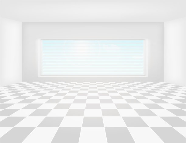 瓷砖地板上向量图片下载