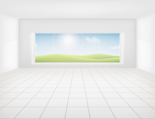 瓷砖地板上向量图片下载