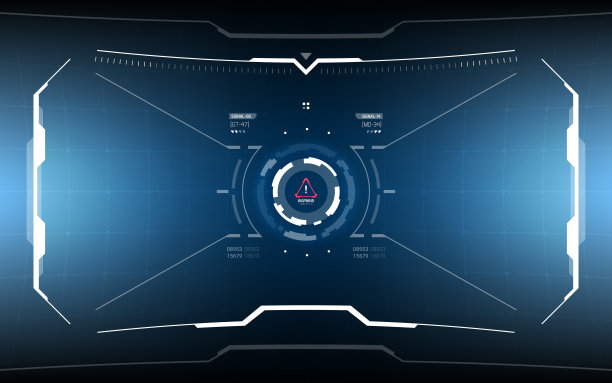 未来科幻技术HUD屏幕图片下载