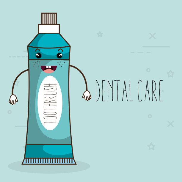 牙齿护理卡哇伊性格图片下载