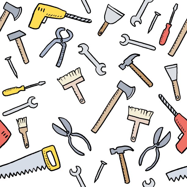 无缝工具背景图片下载