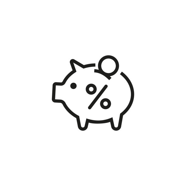 储蓄线性图标图片下载