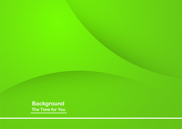 摘要绿色背景与复制空间为白色文本。封面，宣传册，网页横幅和杂志的现代模板设计。图片下载