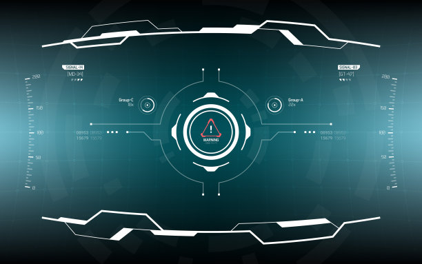 未来科幻技术HUD屏幕图片下载