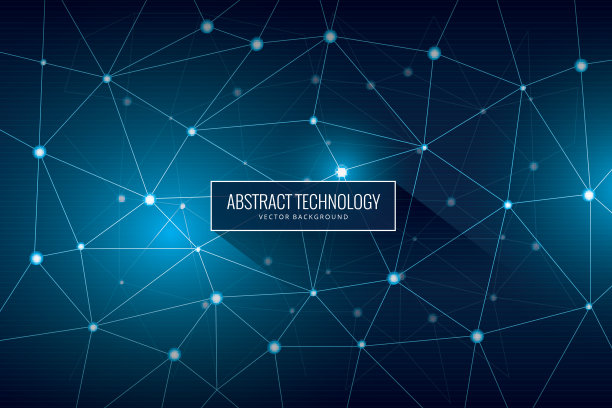 抽象的技术背景为物联网图片下载