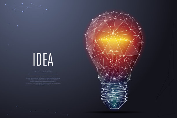 白炽灯低聚图片下载