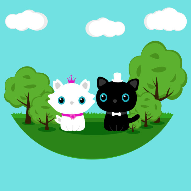 和猫的有趣图片。图片下载