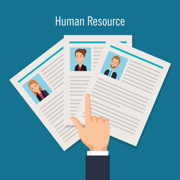 设置带有手索引的简历图片下载