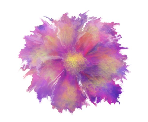 画抽象的花朵图片下载