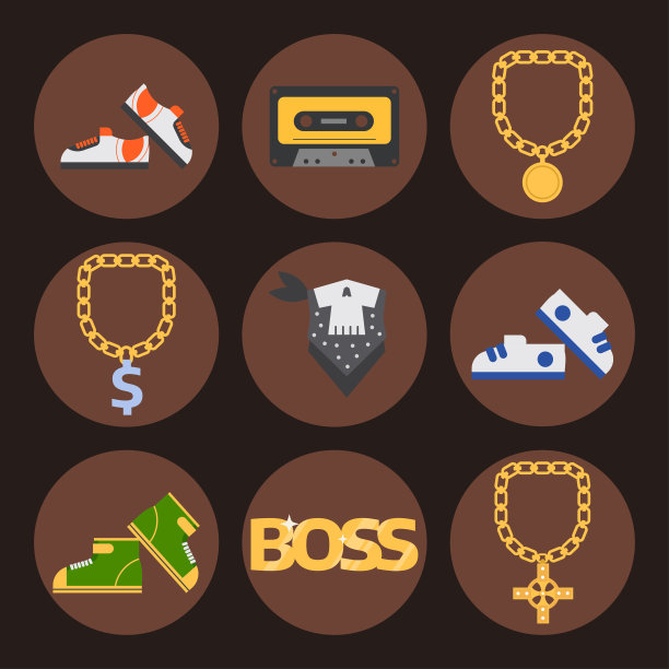 嘻哈人配件音乐家矢量配件麦克风霹雳舞表达说唱现代青年时尚人成人人插图图片下载