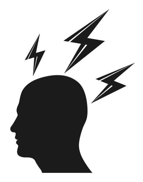 机头和闪电螺栓图片下载