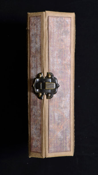 小手工仿古相册，侧视图图片下载