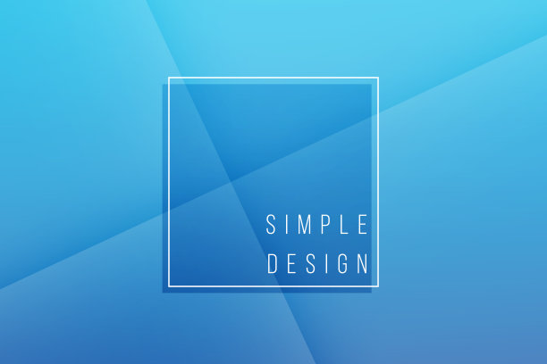 基本蓝色最小优雅抽象线条折痕模式矢量背景图片下载