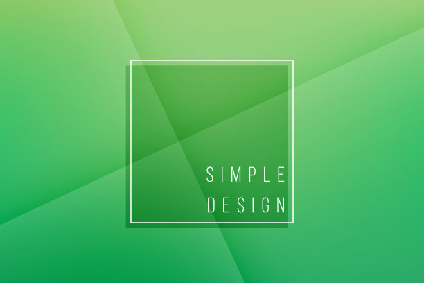 基本绿色最小优雅抽象线条折痕模式矢量背景图片下载