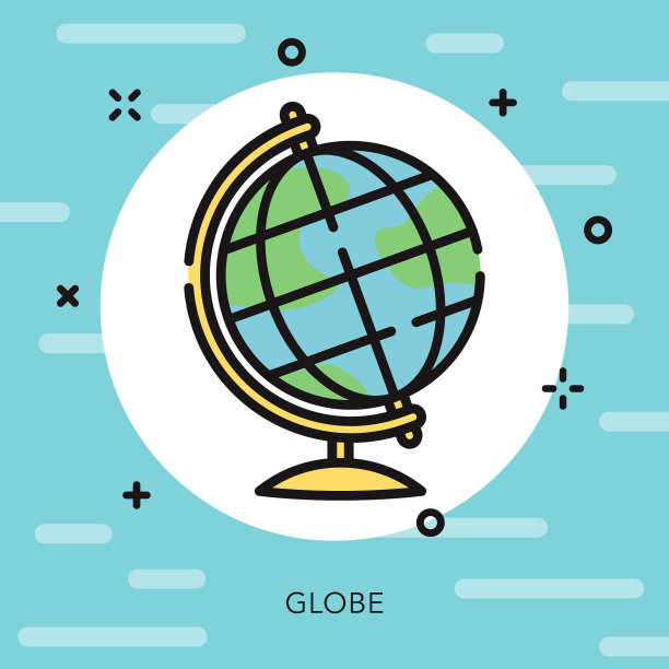 全球开放大纲学校用品图标图片下载