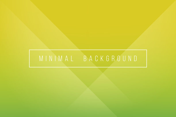 基本的黄色最小优雅抽象线条折痕模式矢量背景图片下载