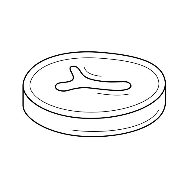 t骨牛排矢量线图标图片下载