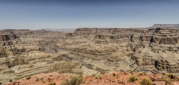 大峡谷西缘全景图片下载