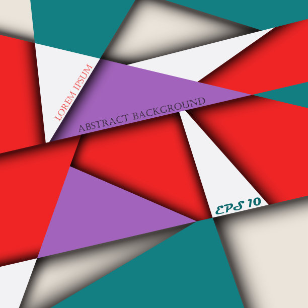 摘要的彩色奇迹小册子背景。介绍您的业务细节。图片下载